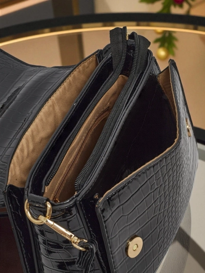 Petit sac à main pour femme en cuir écologique Tesic