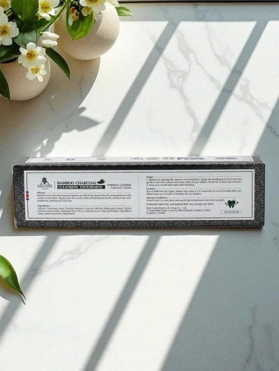 Mircutee Dentifrice blanchissant au charbon de bambou
