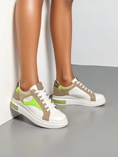 Baskets Royalfashion pour femmes avec paillettes Kaone