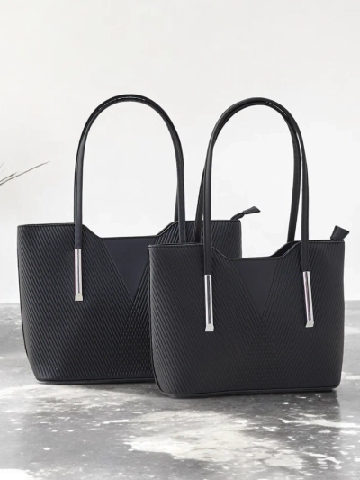 Sac double Royalfashion pour femmes avec embossage