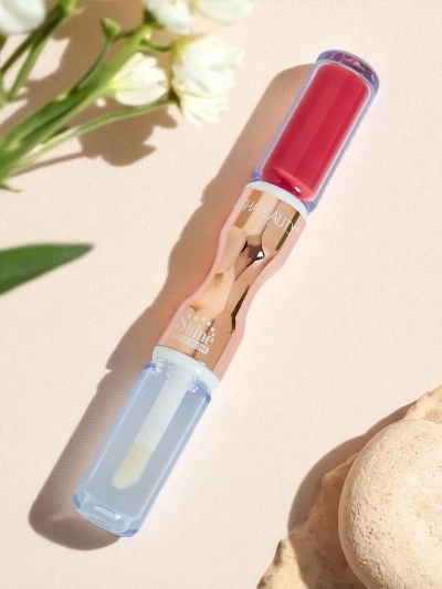 Rouge à lèvres 2-en-1 et gloss transparent Shocking Revelation