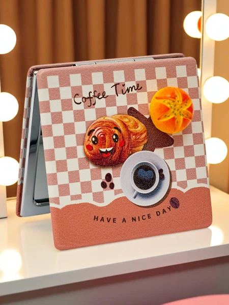 Royalfashion Mini miroir de sac à main pour femme