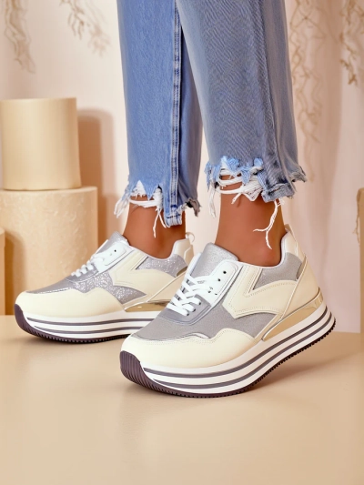Baskets Royalfashion pour femmes avec paillettes Borovis