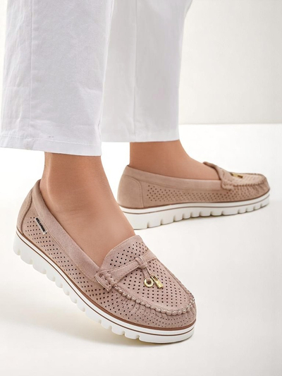 Mocassins perforés Royalfashion pour femmes Elissas