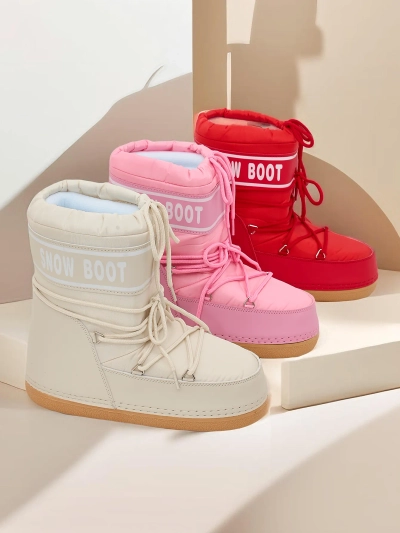 Bottes de neige pour femmes Royalfashion avec revers Soblesia