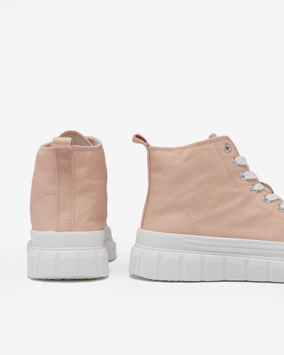 Royalfashion Powder Baskets hautes pour femmes Ates Baskets