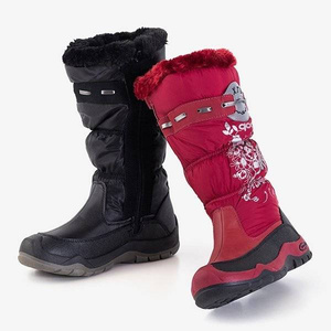 OUTLET Bottes de neige marron pour enfants Iana - Footwear