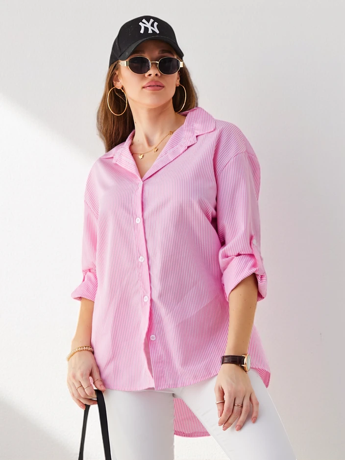 Chemise rayée pour femme Royalfashion