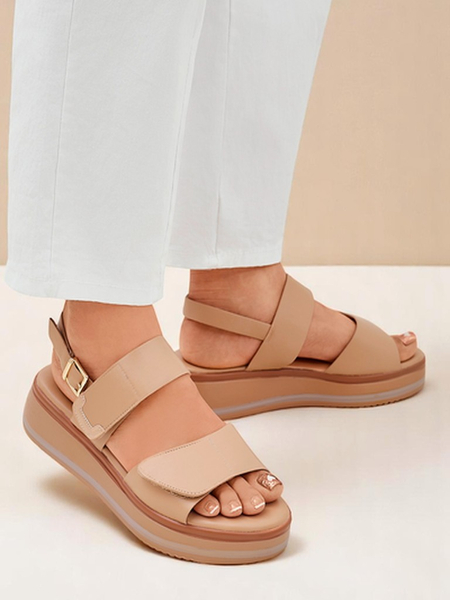 Sandales Royalfashion pour femmes avec une semelle Tulipe plus épaisse