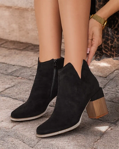 Royalfashion Bottes eko en daim Ovi pour femmes