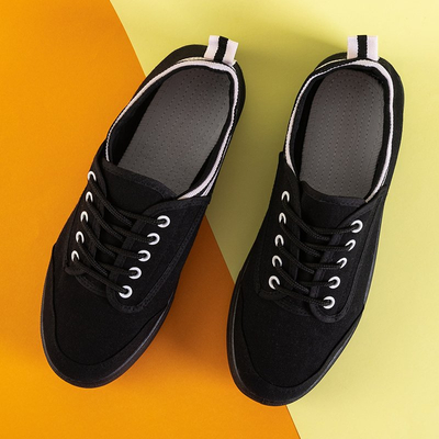 OUTLET Baskets de sport homme noires Nelchael - Footwear