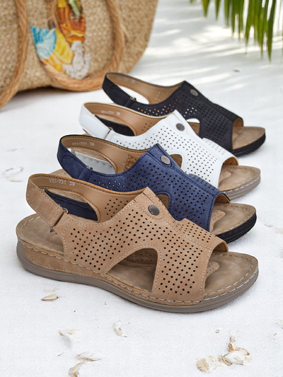 Royalfashion Sandales ajourées pour femmes Leminni