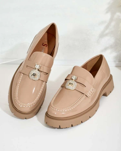 Royalfashion Mocassins laqués pour femme Bemies