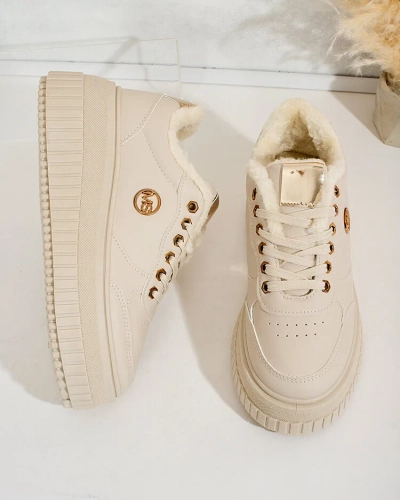 Royalfashion Baskets chauffantes pour femme avec fourrure Sofi