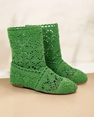 Royalfashion Bottes ajourées pour enfants Tolor