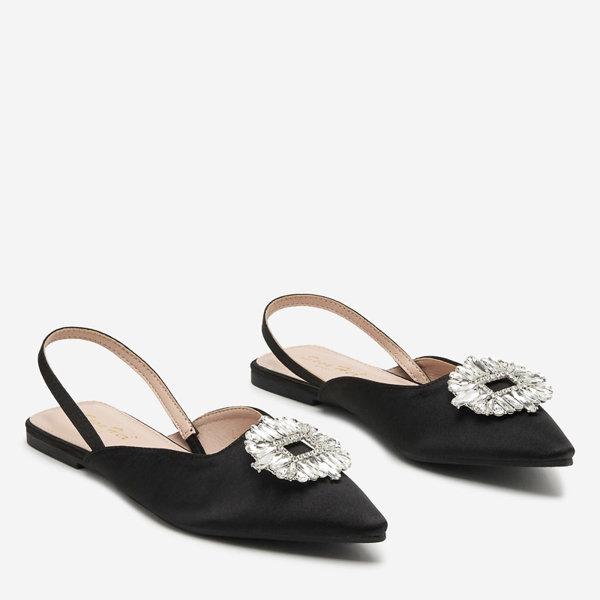 OUTLET Ballerines noires Etalli. Chaussure