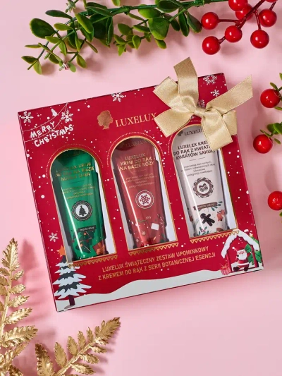 Ensemble de crèmes pour les mains Luxelux de la série essence botanique 25g