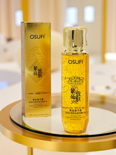 Osufi - Eau Essentielle Florale au Caviar Doré - raffermissante et anti-rides