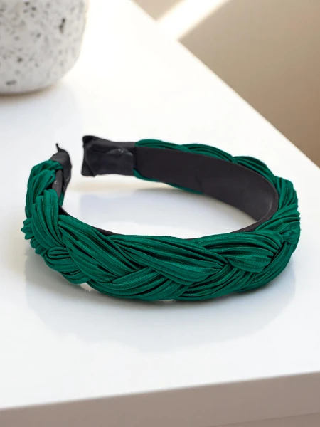 Royalfashion Bandeau à cheveux gaufré tressé Nina