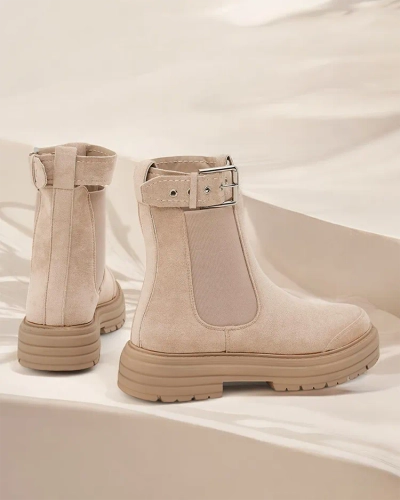 Bottines pour femmes Royalfashion avec bride décorative Ozzoas