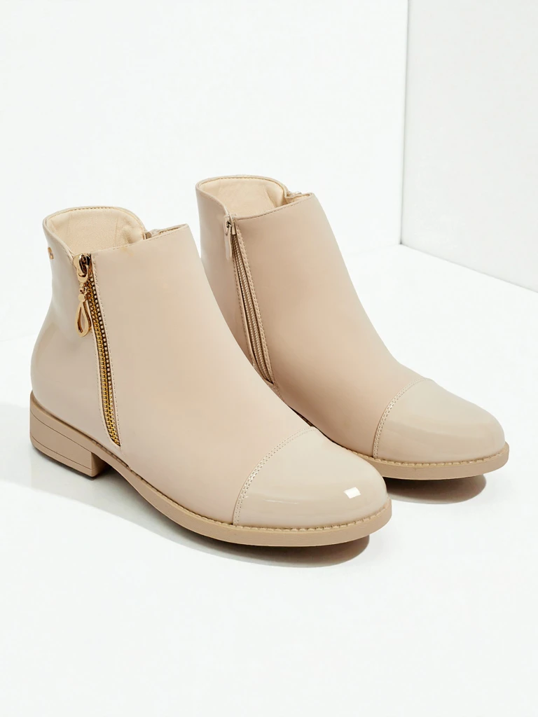 Bottines pour femmes en cuir écologique Serelith