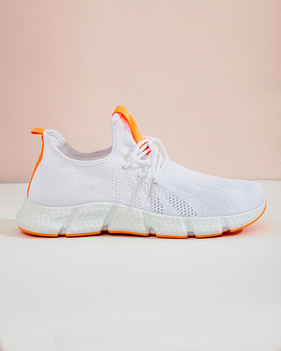 Chaussures de sport femme Baym blanches et orange - Footwear