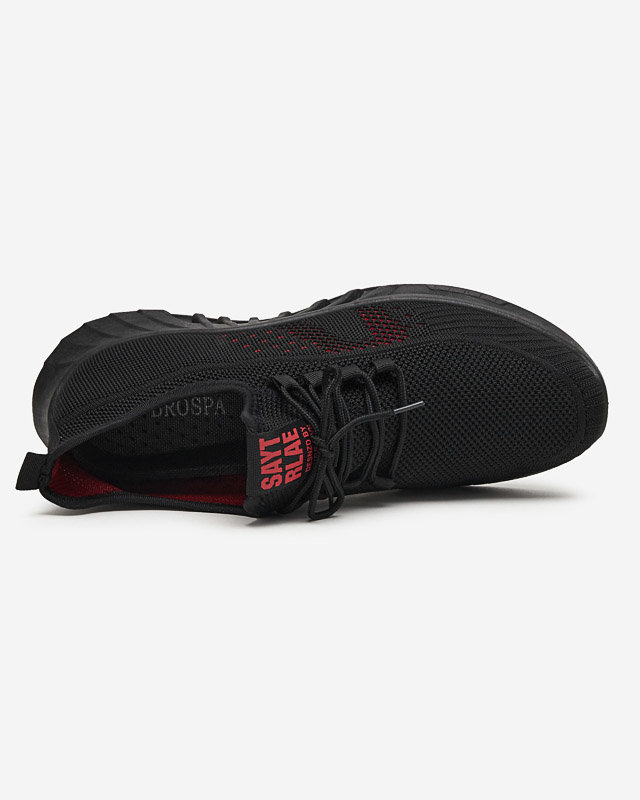 OUTLET Chaussures de sport homme Kertino noir et rouge - Footwear