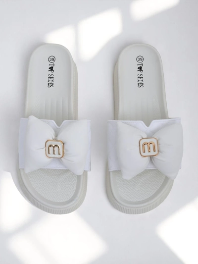 Royalfashion Claquettes plateforme femme avec nœud Mivo Jump