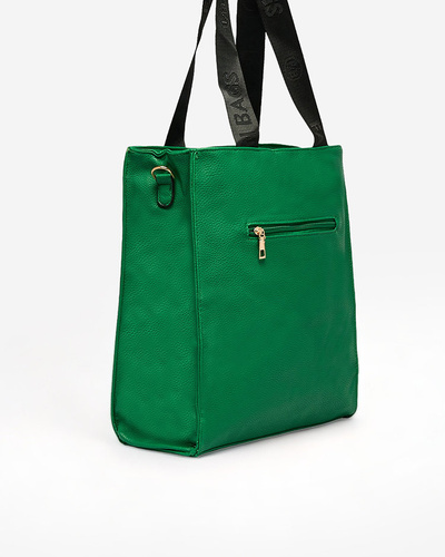 Royalfashion Sac à main carré vert pour femme