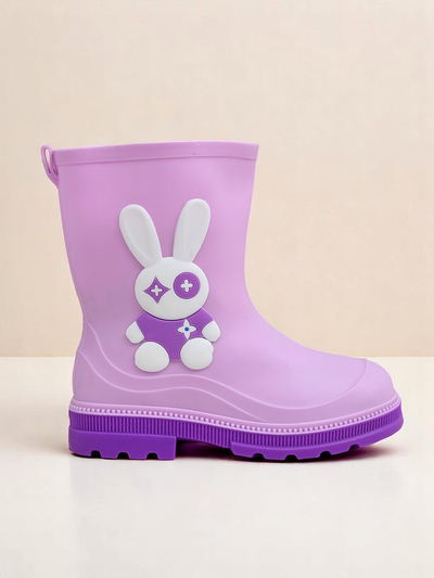 Royalfashion Bottes de pluie pour enfants avec lapin Bunny Splash