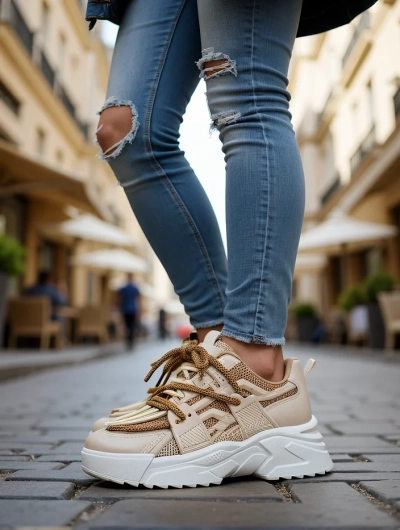 Royalfashion Baskets de sport pour femmes Miefo