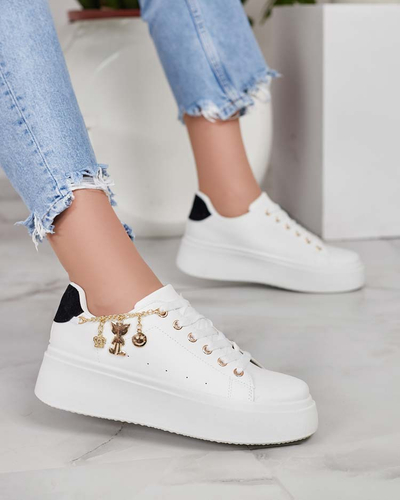 Royalfashion Baskets sportives pour femmes avec embellissement Gonemi