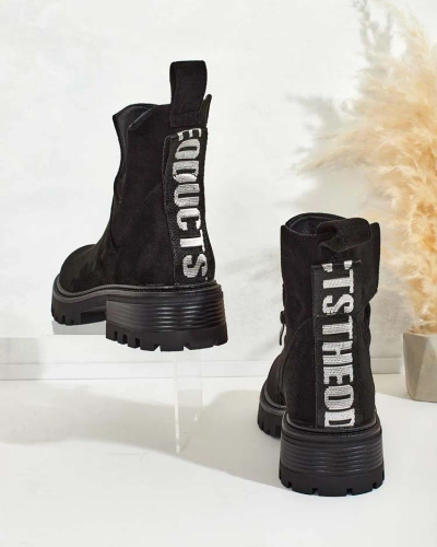 Royalfashion Bottes à découpes Gorgie pour femme