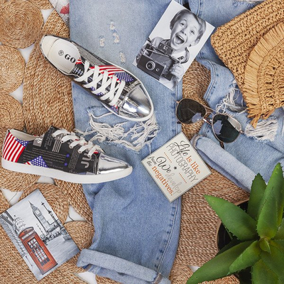 Baskets noires Gladys - Chaussures