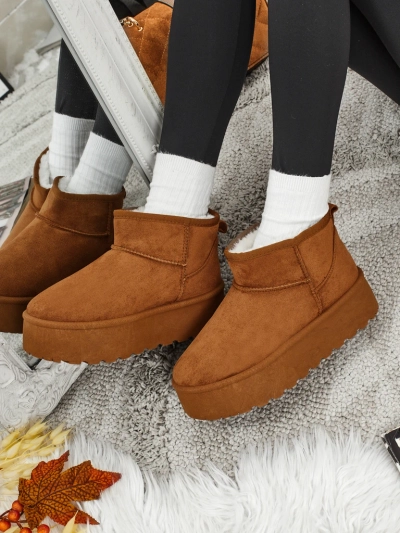 Bottes courtes de style bottes de neige pour femmes Vespera