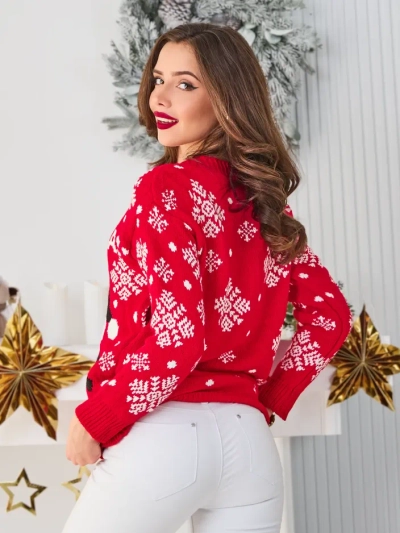 Pull de Noël Royalfashion pour femmes avec Santa
