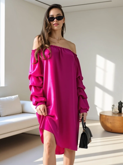 Robe femme Royalfashion Smooth a'la espagnole avec volants