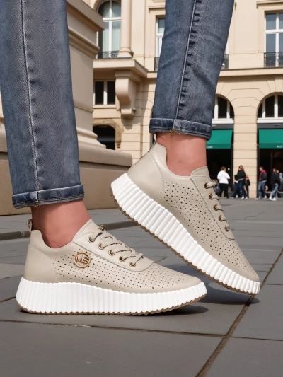 Royalfashion Baskets sportives à lacets pour femmes Jovenes
