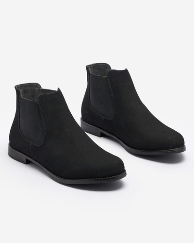 Bottes coulissantes isolées Reiniso noires pour femmes - Chaussures
