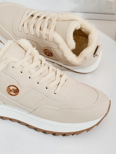 Royalfashion Baskets chauffantes pour femme avec fourrure Casot