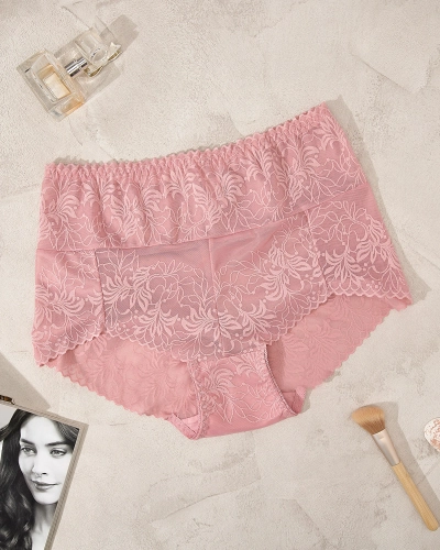 Royalfashion Culotte maxi délicate en rose PLUS TAILLE