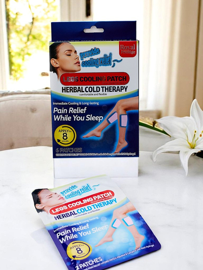 Patchs rafraîchissants pour les jambes pour un meilleur sommeil 8H (6 pcs.)