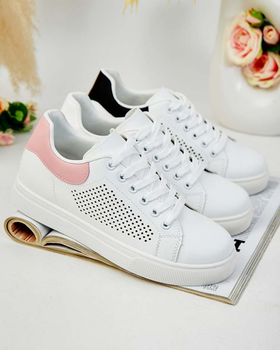 Royalfashion Chaussures de sport en cuir écologique pour femme Lafatta