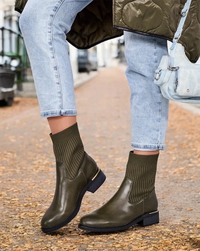 Royalfashion Bottes élégantes pour femmes Tezzu