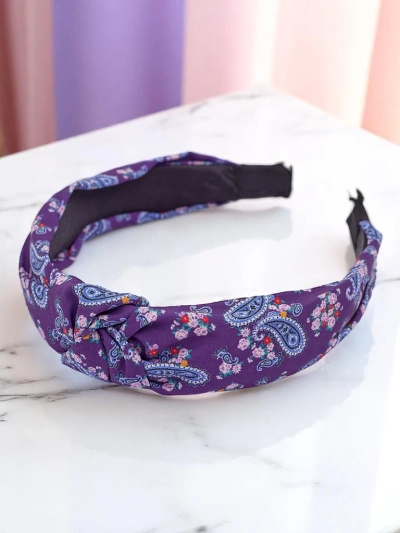Royalfashion Molly Serre-tête Tressé à Motif Twist