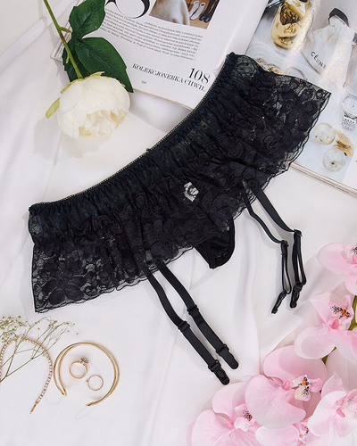 Royalfashion Culotte string en dentelle pour femme