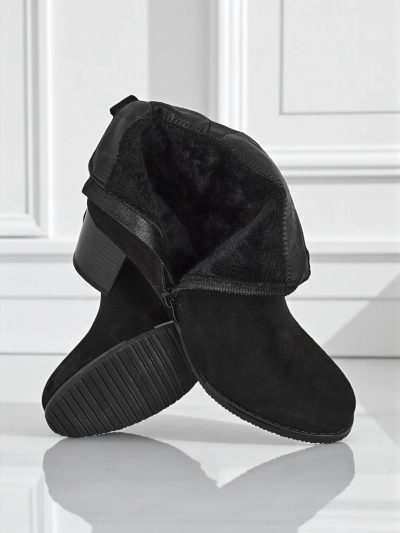 Bottines pour femmes en éco-daim à talons Midnight Bloom