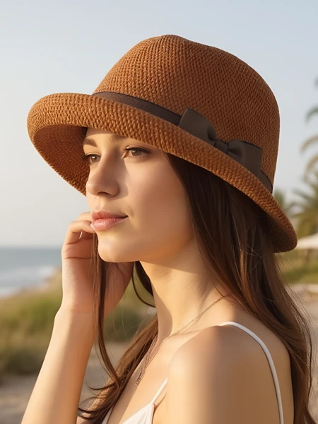 Chapeau pour femme Royalfashion orné d’un nœud Summer Grace