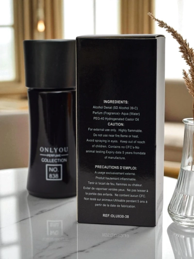 Eau de parfum inspirée pour homme N°838