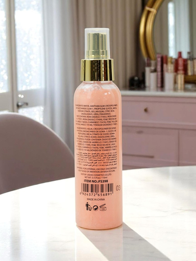 USHAS Summer Spray - Enlumineur liquide pour le visage et le corps Pêche